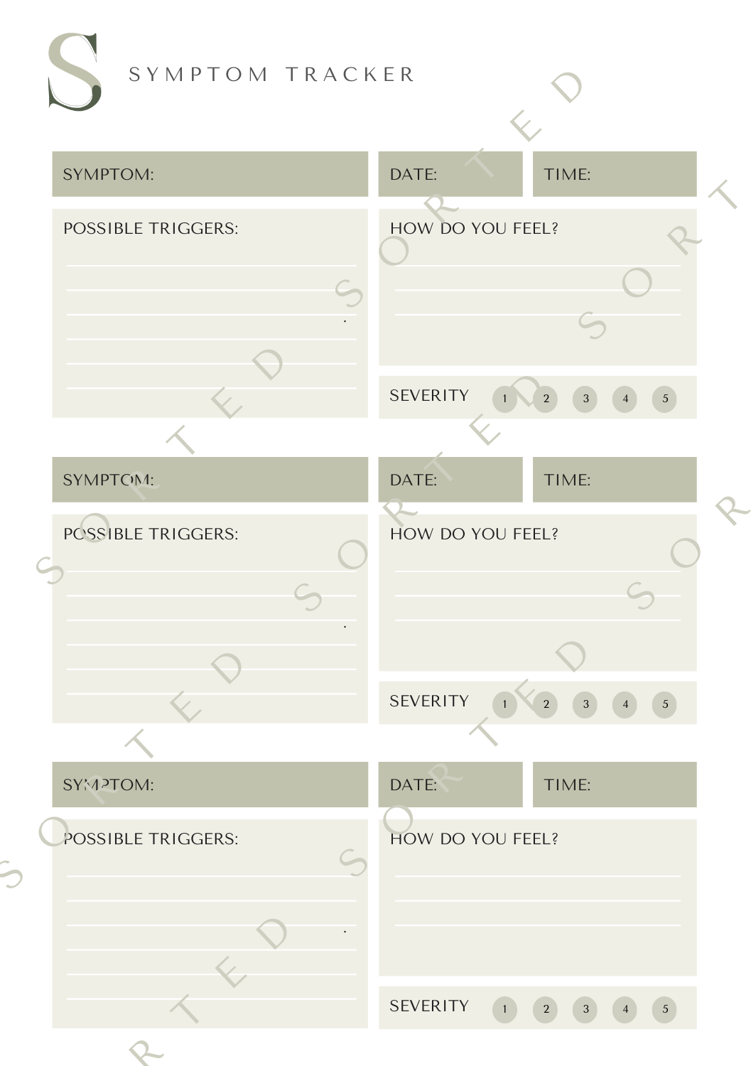 Symptom Tracker
