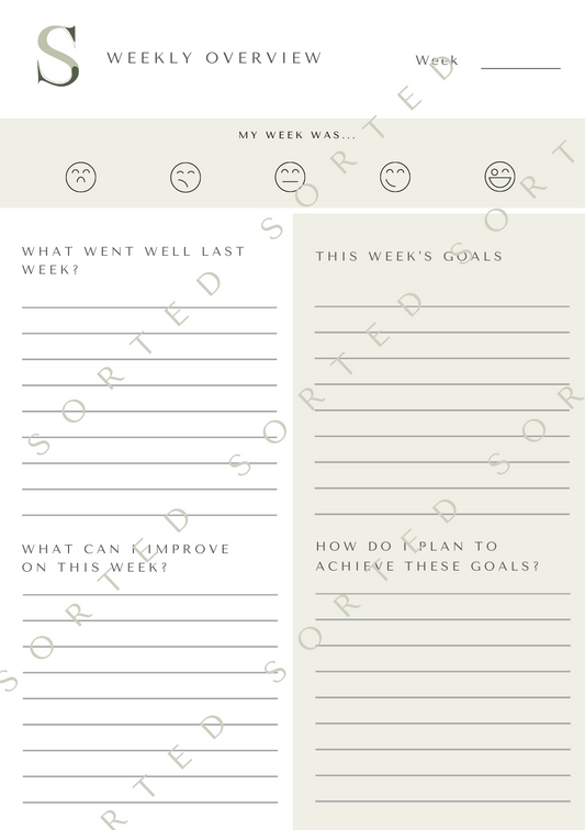 Weekly & Daily Planner